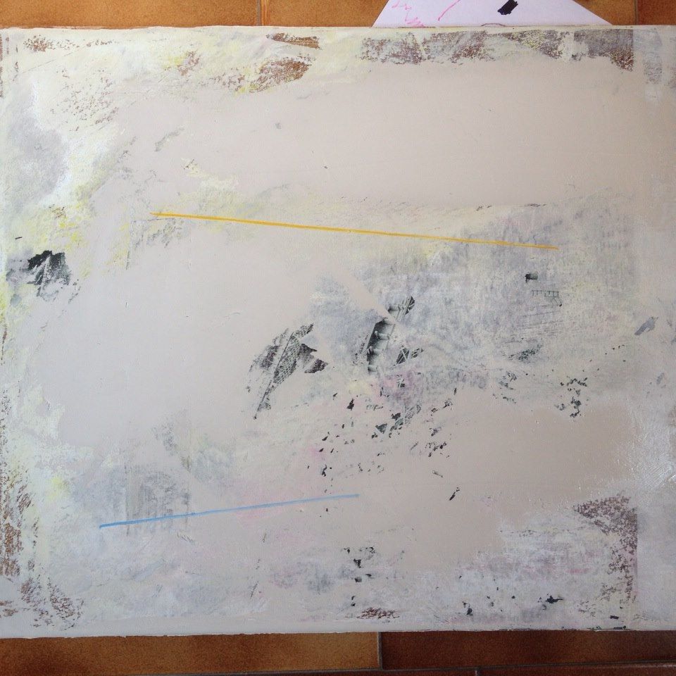 Language Acrylic on canvas Nick Garrett