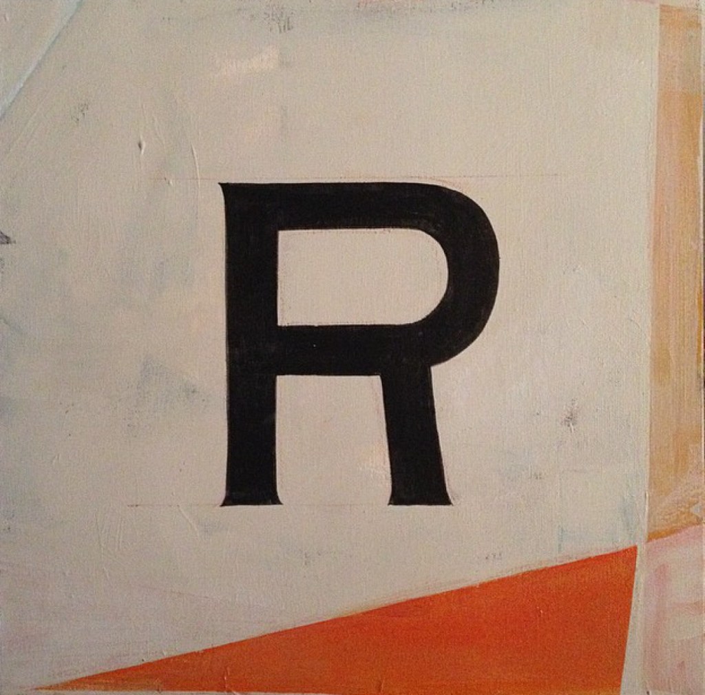 Portrait of a letter Nick Garrett 2015
