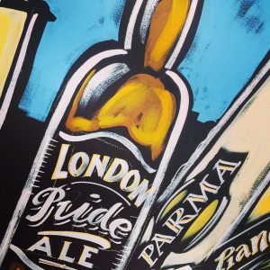 Poska Beer wall design NGS Nick Garrett