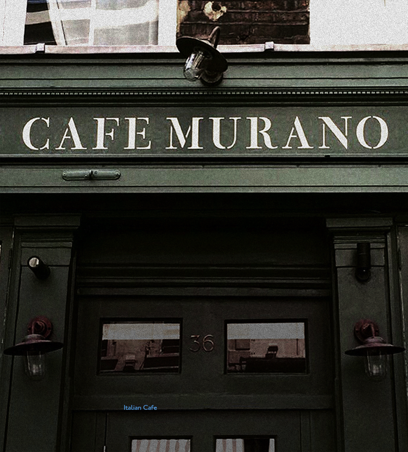 London Sign Writer Nick Garrett NGS , Traditional London Cafe SignWriter painter Nick Garrett NGS