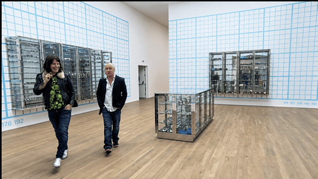 DAMIEN HIRST
Retrospective Tate Modern 'Trinity' room install murals painted by Nick Garrett of NGS London